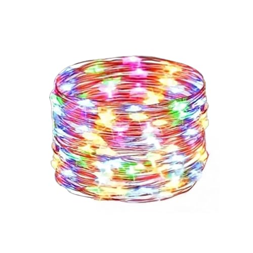 Brightium LED Kupferdraht Lichterkette, Knopfbatterie, 2 m, RGBY, ideal für Innen- und Außendekoration. Brightium LED Kupferdraht Lichterkette, Knopfbatterie, 2 m, RGBY, ideal für Innen- und Außendekoration. von Brightium