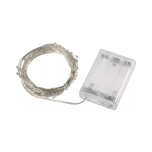 Brightium LED Kupferdraht Lichterkette 3AA Batterie 10M Warmweiß Ideal für Dekoration und Atmosphäre im Innen- und Außenbereich Brightium LED Kupferdraht Lichterkette 3AA Batterie 10M Warmweiß Ideal für Dekoration und Atmosphäre im Innen- und Außenbereich von Brightium