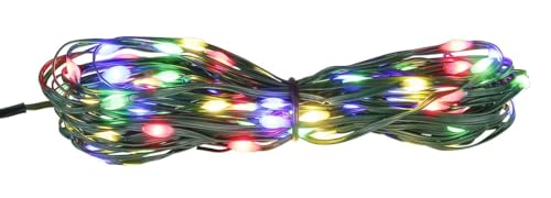 Brightium LED-Lichterkette, 19,9 m, IP44, 200 RGB, ideal für Innen- und Außendekoration, Partys und Ambiente. von Brightium