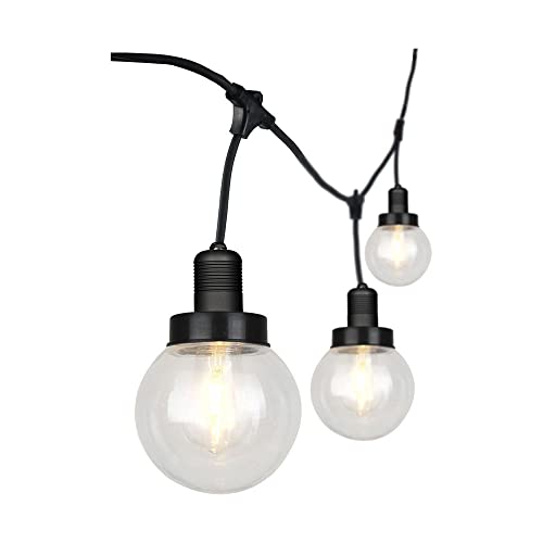 Brightium LED-Lichterkette, 3 m, 6 Lampen, matt-schwarz, IP65, ideal für den Außenbereich, wasserdicht und wetterfest, perfekt für Dekoration* Brightium LED-Lichterkette, 3 m, 6 Lampen, matt-schwarz, IP65, ideal für den Außenbereich, wasserdicht und wetterfest, perfekt für Dekoration* von Brightium