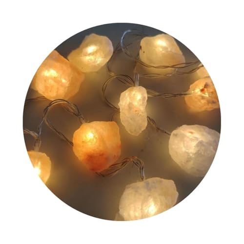Brightium LED-Salzlichterkette, 1,65 m, 3000 K, IP20, ideal für Atmosphäre und Dekoration im Innenbereich. von Brightium