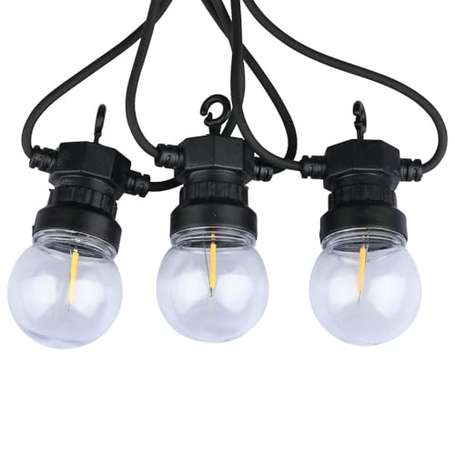 Brightium Lichterkette – dekorative Beleuchtung, 5 m, mit 10 Glühbirnen à 0,4 W, Farbtemperatur 3000 K, ideal für gemütliche Umgebungen Brightium Lichterkette – dekorative Beleuchtung, 5 m, mit 10 Glühbirnen à 0,4 W, Farbtemperatur 3000 K, ideal für gemütliche Umgebungen von Brightium