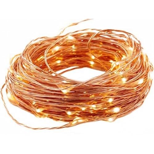 Brightium Solar-LED-Lichter aus Kupfer, 2700 K, elegantes Design, ideal für die Beleuchtung von Gärten und Außenbereichen. von Brightium