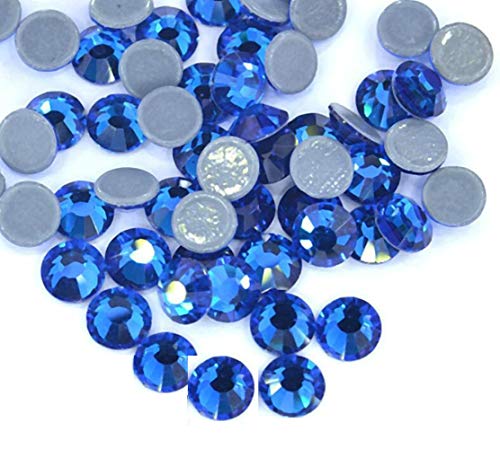 BrillaBenny 1400 Kristall Capri blau blau TERMOADESIVI HOTFIX Strass Strasssteine Crystals Hot Fix Stone SS20/5MM Capri Blu Blue von Brillabenny