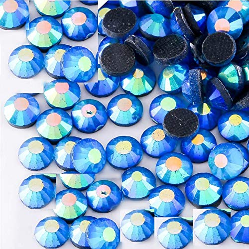 BrillaBenny 300 Strass Sapphire AB Blue/Blau AB BOREALI TERMOADESIRE DmC MC Quality HOTFIX Rhinestone Hot Fix Crystal SS16/4MM Sapphire Blu Ab von Brillabenny