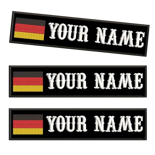 Benutzerdefinierte Militär Namenspatch, Personalisierte Namensschilder mit gesticktem Text, Taktischer Namensaufnäher zum Aufbügeln/Klettverschluss für Motorradrucksäcke, Jacken, Westen Benutzerdefinierte Militär Namenspatch, Personalisierte Namensschilder mit gesticktem Text, Taktischer Namensaufnäher zum Aufbügeln/Klettverschluss für Motorradrucksäcke, Jacken, Westen von Brillianne