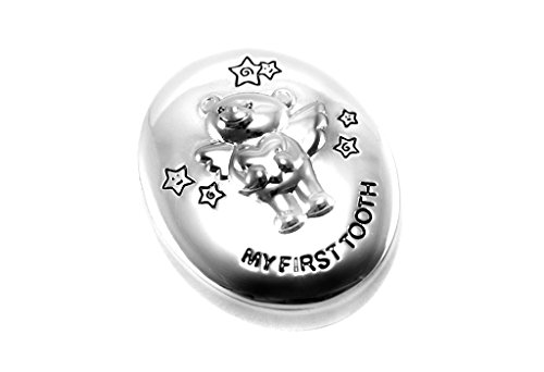 Brillibrum Design Milchzahndose versilbert mit Teddy Bär Motiv inkl Namen Gravur Döschen zur Milchzahn aufbewahrung Silber mit Wunschgravur personalisiert Brillibrum Design Milchzahndose versilbert mit Teddy Bär Motiv inkl Namen Gravur Döschen zur Milchzahn aufbewahrung Silber mit Wunschgravur personalisiert von Brillibrum