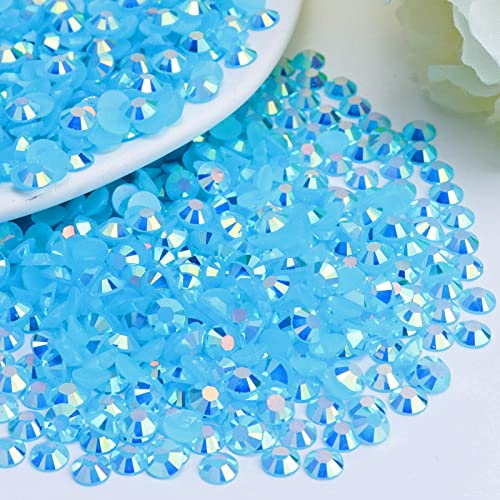 Briskbloom 3000 Stück 2 mm Kunstharz-Strasssteine, flache Rückseite, Gelee-Harz-Strasssteine für Tassen, Flaschen, Becher, Basteldekoration, lose glitzernde Diamantsteine von Briskbloom
