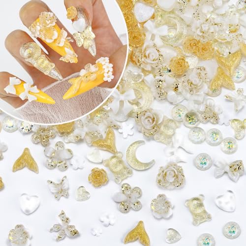 Briskbloom 3D-Nagelanhänger, niedliches Herz, Sternbogen, Blume, Bär, für Acryl-Nagelkunst, flache Rückseite, Kawaii-Y2K, Strass-Anhänger für Mani, 320 Stück Briskbloom 3D-Nagelanhänger, niedliches Herz, Sternbogen, Blume, Bär, für Acryl-Nagelkunst, flache Rückseite, Kawaii-Y2K, Strass-Anhänger für Mani, 320 Stück von Briskbloom