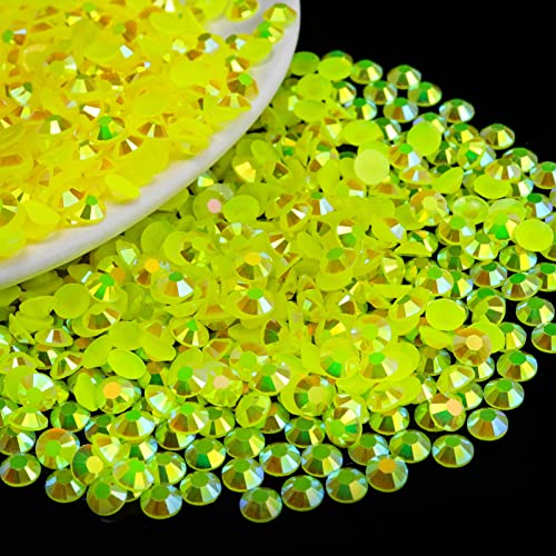 Briskbloom Harz-Strasssteine mit flacher Rückseite, 5 mm, Zitronengelb, flache Rückseite, für Tassen, Flaschen, Becher, Basteldekoration, lose glitzernde Diamantsteine, Citrin AB, 2000 Stück Briskbloom Harz-Strasssteine mit flacher Rückseite, 5 mm, Zitronengelb, flache Rückseite, für Tassen, Flaschen, Becher, Basteldekoration, lose glitzernde Diamantsteine, Citrin AB, 2000 Stück von Briskbloom