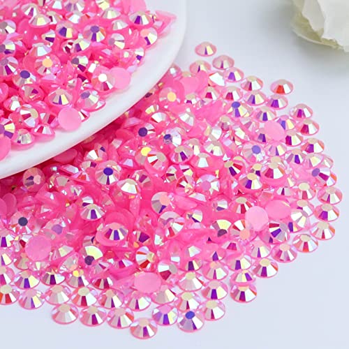 Briskbloom Strasssteine aus Kunstharz, flache Rückseite, 4 mm, dunkelrosa, flache Rückseite, für Tassen, Flaschen, Becher, Basteldekoration, lose glitzernde Diamantsteine, 2000 Stück Briskbloom Strasssteine aus Kunstharz, flache Rückseite, 4 mm, dunkelrosa, flache Rückseite, für Tassen, Flaschen, Becher, Basteldekoration, lose glitzernde Diamantsteine, 2000 Stück von Briskbloom