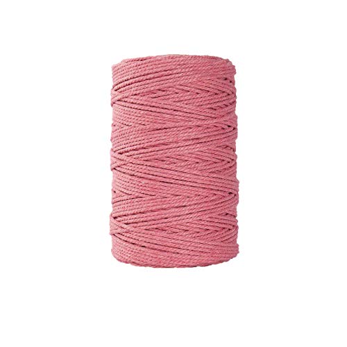 Briskorry Makramee Schnur 3mm x 100m Baumwollseil Natürliche Dicke Baumwollschnur Dekoratives Stricken Handgemacht Schnur für Aufhängung Craft Wand hängen handgefertigt DIY Aufhänger Dekokordel Briskorry Makramee Schnur 3mm x 100m Baumwollseil Natürliche Dicke Baumwollschnur Dekoratives Stricken Handgemacht Schnur für Aufhängung Craft Wand hängen handgefertigt DIY Aufhänger Dekokordel von Briskorry