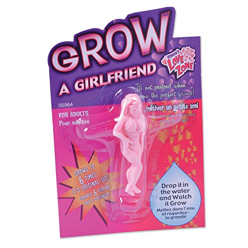 Bristol Novelty Grow a Girlfriend/BAU Dir eine Freundin an Partyspiel, Einheitsgröße SG287, Rose von Bristol Novelty