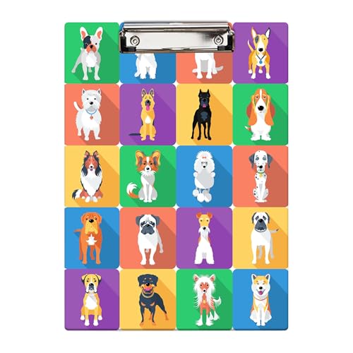Britimes Klemmbrett Dekoratives Büro Schule Hartfaserplatte Holz Still-Clipboard und Pull für Standard A4 Briefgröße Cute French Terrier Welpe Hund 32 x 22,6 cm Britimes Klemmbrett Dekoratives Büro Schule Hartfaserplatte Holz Still-Clipboard und Pull für Standard A4 Briefgröße Cute French Terrier Welpe Hund 32 x 22,6 cm von Britimes