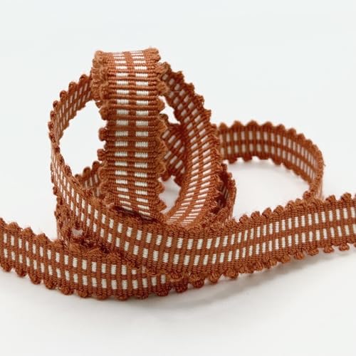 17 mm geflochtenes Terracotta-Geflecht auf 25 m Karte von British Trimmings