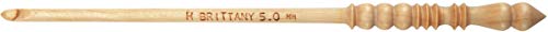 BRITTANY NEEDLES Bretagne Häkelnadel, Größe K10,5/6,5 mm, Beige, Size-US-K-(6.5mm) von BRITTANY NEEDLES