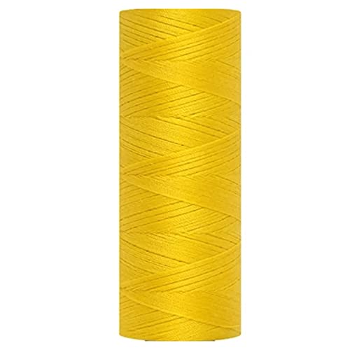 Garn - Nähgarn 500m/Rolle - Qualitätsnähgarn - 40 Farben - Nähmaschinen-Garn - Overlock-Garn (417 gelb) von Brittschens Stoffe und Zutaten