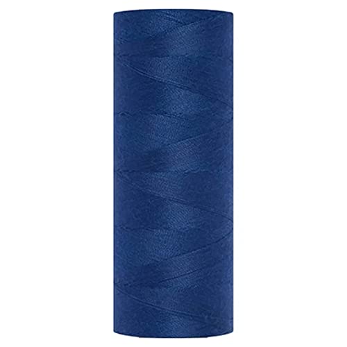 Garn - Nähgarn 500m/Rolle - Qualitätsnähgarn - 40 Farben - Nähmaschinen-Garn - Overlock-Garn (77 blau) von Brittschens Stoffe und Zutaten