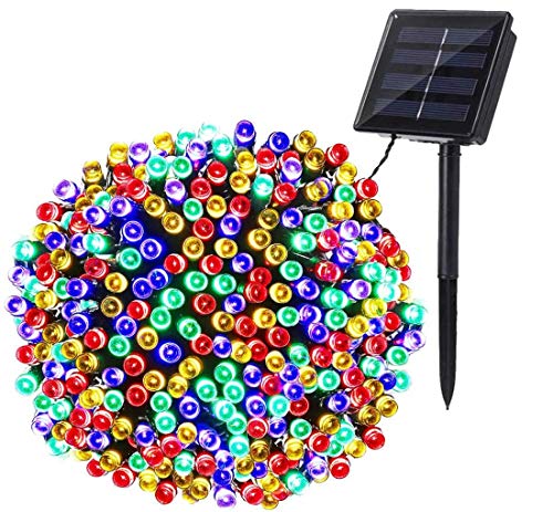 BrizLabs Solar Lichterkette Weihnachten, 22M 200 LED Solarbetriebene Lichterkette Außen Wasserdicht 8 Modi Solar Lichterkette Deko für Bäume Garten Balkon Terrasse Zaun Hochzeit, Mehrfarbig BrizLabs Solar Lichterkette Weihnachten, 22M 200 LED Solarbetriebene Lichterkette Außen Wasserdicht 8 Modi Solar Lichterkette Deko für Bäume Garten Balkon Terrasse Zaun Hochzeit, Mehrfarbig von BrizLabs