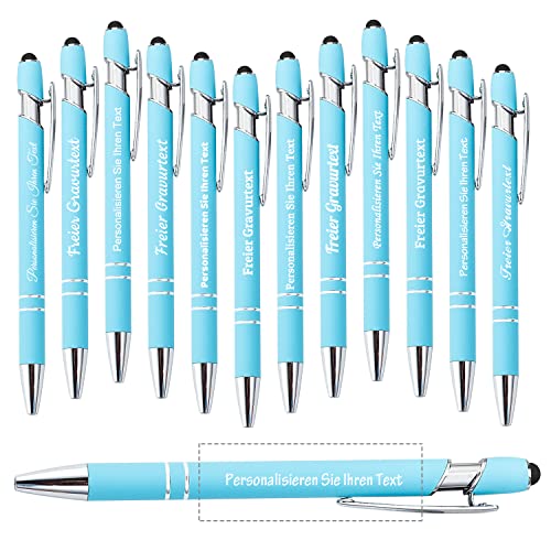 Brocade Creek 300 personalisierte Stifte mit Namen, Soft-Touch-Kugelschreiber, der beste Stift für Schüler/Erwachsene, Weihnachten, Abschluss, Jubiläum, Büro, Schule, glattes Schreiben von Brocade Creek
