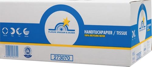 4000 weiche Falthandtücher, 2-lagig, weiß, 24 x 23 cm, V-Falz, 20x200 Tücher, für alle gängigen Spender 4000 weiche Falthandtücher, 2-lagig, weiß, 24 x 23 cm, V-Falz, 20x200 Tücher, für alle gängigen Spender von Brod
