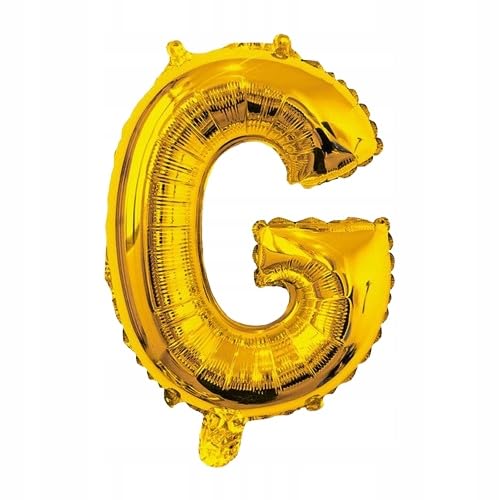 Ballon Buchstabe G gold foliert 40cm Name Schriftzug Buchstabe Hochzeit Geburtstag Event von Brokatove