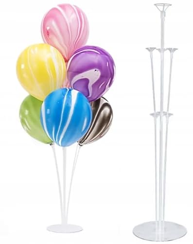 Ballonständer Gestell Für 7 Ballons Hochzeit Geburtstag Statt Helu von Brokatove