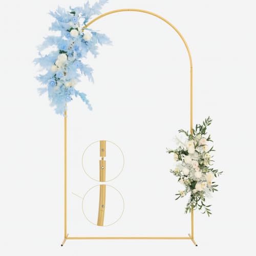 Brokatove 1x2m Ständer Bogen Ballonwand Hintergrund für Foto KOMMON Hochzeit Gestell 2m Gewichte von Brokatove