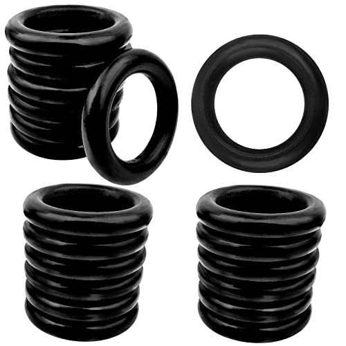 BronaGrand 20 Stück schwarze natürliche Holzringe, Massivholzringe, rund, glatte Kreisverbinder für DIY-Handwerksprojekte, Schmuckherstellung, 55 mm BronaGrand 20 Stück schwarze natürliche Holzringe, Massivholzringe, rund, glatte Kreisverbinder für DIY-Handwerksprojekte, Schmuckherstellung, 55 mm von BronaGrand