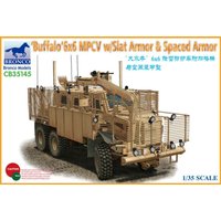 BUFFALO 6x6 MPCV w/Slat Armor & Spaced Armor Version von Bronco Models