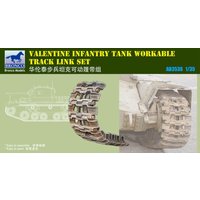 British Valentine Tank Workable Track Li Link Set von Bronco Models