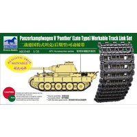 Panther Late Type Workable Track LinkSet von Bronco Models