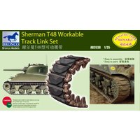 Sherman T48 Workable Track Link Set von Bronco Models