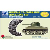 Sherman T74 Workable Track Link Set von Bronco Models