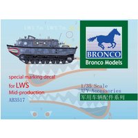 Special Marking Decal for LWS Mid-Produk von Bronco Models
