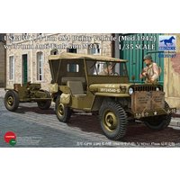 US GPW 4x4 Light Utility Truck w/37mm Anti-Tank Gun M3A1 von Bronco Models