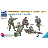 WWII British Paratroops in Combat Set B von Bronco Models