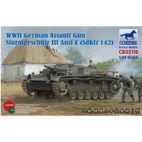 WWII German Assault Gun Sturmgesch?tz III Ausf E (SdKfz 142) von Bronco Models