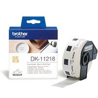 brother Etikettenrolle für Etikettendrucker DK11218 weiß, Ø 24,0 mm, 1 x 1.000 Etiketten brother Etikettenrolle für Etikettendrucker DK11218 weiß, Ø 24,0 mm, 1 x 1.000 Etiketten von Brother
