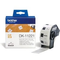brother Etikettenrolle für Etikettendrucker DK11221 weiß, 23,0 x 23,0 mm, 1 x 1.000 Etiketten brother Etikettenrolle für Etikettendrucker DK11221 weiß, 23,0 x 23,0 mm, 1 x 1.000 Etiketten von Brother