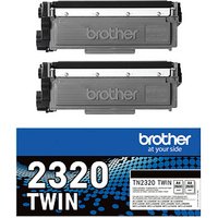 brother TN-2320TWIN schwarz Toner, 2er-Set brother TN-2320TWIN schwarz Toner, 2er-Set von Brother