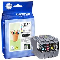 brother LC-3217VALDR  schwarz, cyan, magenta, gelb Druckerpatronen, 4er-Set von Brother