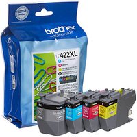 brother LC-422XLVAL  schwarz, cyan, magenta, gelb Druckerpatronen, 4er-Set von Brother