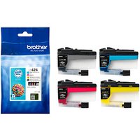 brother LC-424VAL  schwarz, cyan, magenta, gelb Druckerpatronen, 4er-Set von Brother