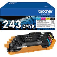 brother TN-243CMYK  schwarz, cyan, magenta, gelb Toner, 4er-Set von Brother