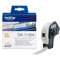 brother Etikettenrolle für Etikettendrucker DK11204 weiß, 17,0 x 54,0 mm, 1 x 400 Etiketten brother Etikettenrolle für Etikettendrucker DK11204 weiß, 17,0 x 54,0 mm, 1 x 400 Etiketten von Brother