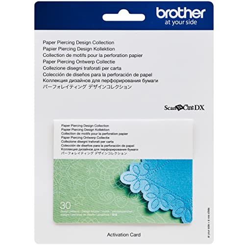Brother CADXPPDP01 Papier-Piercing-Kollektion, Leinen, ohne von Brother