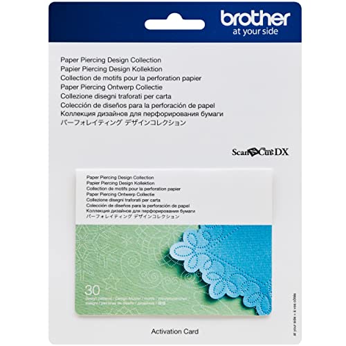 Brother CADXPPDP01 Papier-Piercing-Kollektion, Leinen, ohne Brother CADXPPDP01 Papier-Piercing-Kollektion, Leinen, ohne von Brother