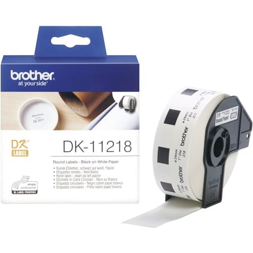 Brother DK11218 RundeEtikettenrolle 24mm Brother DK11218 RundeEtikettenrolle 24mm von Brother