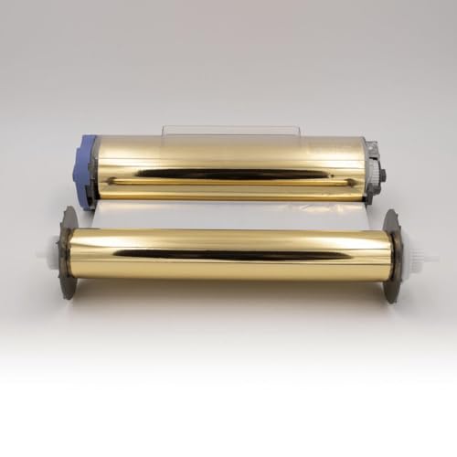 Brother - Folie - glänzend - Gold - Rolle (22,3 cm x 120 m) 1 Rolle(n) Folie/Film - für Brother HAK-100 von Brother